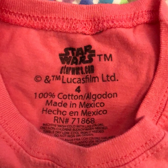 Carter's, 365 Kids, and StarWars Tops, Bottom, and Pajamas Lot - Picture 5 of 11